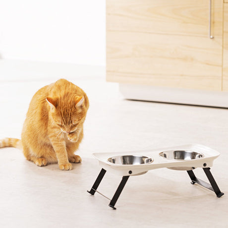 Dog or Cat Bowl With Collapsible Stand