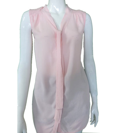 Image for Women's Button Classic Top, Light Pink